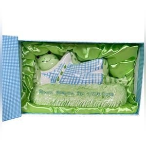 NEW Kelly B. Rightsell Designs Ceramic Henry Frog Coin Bank